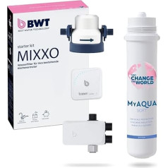 BWT MIXXO Starter Kit Soft | Under-Sink Water Filter for Your Existing Kitchen Tap | Includes Soft Filter Cartridge