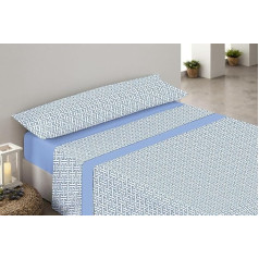 Galan 3-Piece Bedding Set (Fitted Sheet, Flat Sheet, 1 Pillowcase), Spring/Summer (Bed 135 x 200 cm, Orion)