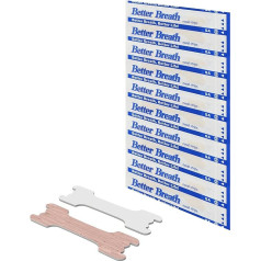 200 pcs Better Breath Nasenpflaster skin to breathe nasal strips Large reduces Schnarchgeräusche easy to use