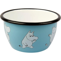 Muurla Moomin, Light Blue, Cereal Bowl, Metal