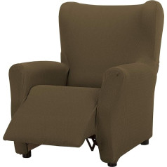 Martina Home Tunez Elastic Duplex Wingback Chair Seat Cover - Salmon