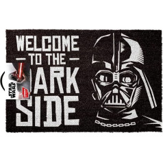Grupo Erik Coconut Mat Door Mat Star Wars Welcome to The Darkside - Dirt Trapper Mat 40 x 60 cm - Door Mat Funny - Door Mat Indoor Star Wars Gifts