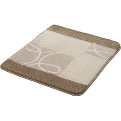 Kleine Wolke Curly Bath Mat 55 x 65 cm Light Grey
