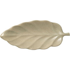 Dip Bowls, Ceramic Leaf Shape, Sauce Bowls, Decorative Jewelry Tray, Mini Dessert Snack Bowl for Home Decoration - Beige