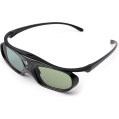 XGIMI DLP Link 3D Glasses Liquid Crystal Rechargeable Active Shutter Eyewear for Most DLP-Link 3D Projectors