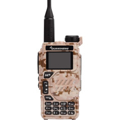 Quansheng UV-K5 Camouflage Pattern Portable Dual Band Two-Way Radio (VHF/UHF) 5W FM Walkie Talkies (Desert Camouflage)
