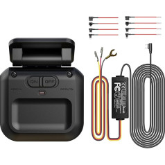 Type C Radar Detection Hardwire Kit for HUPEJOS V7/V7PRO/V80 and Type-C Interface Dash Cam 12V-24V to 5V/2.5A 24H Radar Detection Parking Monitoring