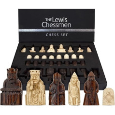 Isle of Lewis Chess Pieces by the National Museum of Scotland - Luxury Themed Chess Pieces Based on Historic Artefacts