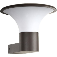 Trio Leuchten LED outdoor wall light, cast aluminum, including 1 x E27, 4 W, height 22 cm, ø 27 cm, anthracite 220160142