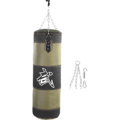 MAGT Punch Bag Set, Hanging Punch Bag Canvas Boxing Punch Bag Boxing Hook Kick Fight Karate Boxing Sandbag for Children Adults Training