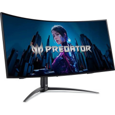 Predator X32 X3 Gaming Monitor 31.5 Inch (80 cm Screen) 4K (UHD), OLED, 240Hz, 0.01ms (PRT)/0.03ms (GTG), 2xDP 1.4, 2xHDMI 2.1, Type-C 90W, USB HUB, Height-Adjustable, FreeSync Premium Pro