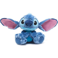 Disney Store Official Stitch Big Feet Cuddly Toy, Lilo & Stitch, 44 cm, Small Cuddly Alien Plush Toy for Children, Suitable from 0 Years