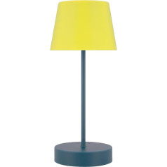 Remember Oscar Table Lamp LED Yellow Plastic Energy Saving 33.5 cm High 14.5 cm Diameter USB-C Cable Dimmer Outdoor Suitable