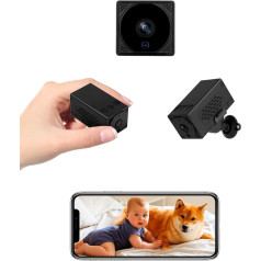 WIWACAM 4K Cube Kleine Kamera WiFi 1Pro