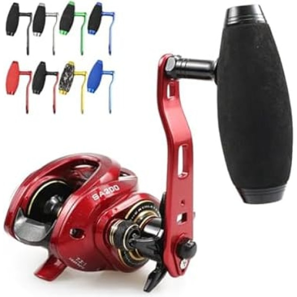 Angelrollengriff, Aluminiumlegierung, Power-Griff, Montageteil, Angelrolle, Baitcast-Rolle, Ersatz