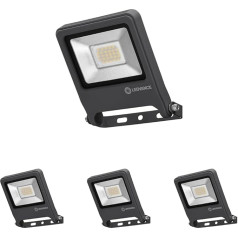 LEDVANCE Endura Flood LED Floodlight for Outdoor Use Cool White (Pack of 4)