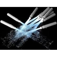 Wedding Light Duster in Bright White - Pack of 20 LED Wedding Light Sticks - Safe and Reusable - Alternative to Glow Sticks - Batteries Included - Glowsticks for Wedding Dance