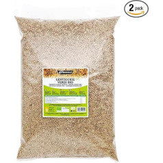 Oltresole, Green Organic Lentils 5 kg, Dried Organic Legumes Whole, Protein and Fibre Source, Rich in Fibre and Mineral Salts, Convenience Size
