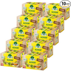 Willi Dungl Halsfreund Organic Herbal Tea Pack of 10