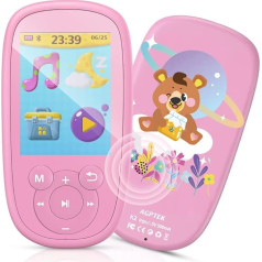 AGPTEK Bluetooth 4.0 Children's MP3 Player, 8GB