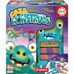 Educa Monster Hunt A Game of Visual and Fast Agility. From 5 Years. 18861, Various, One Size
