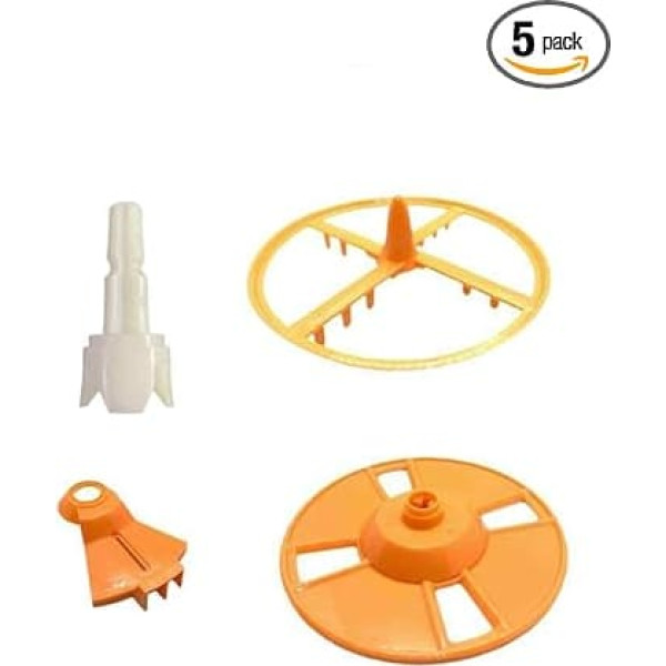 5 Replacement Parts Compatible with Baby Brezza Formula Pro Advanced FRP0046