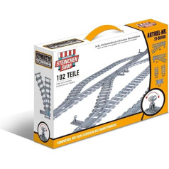 City set of rail building blocks, curves, soft, straight, compatible with the market leader