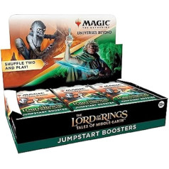 Magic: The Gathering The Lord of the Rings: Tales of Middle-earth Jumpstart Booster Box (18 Packs), 2-Player Card Game (English Version)