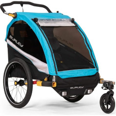 Burley Boys D'Lite X Aqua Trailer Blue One Size