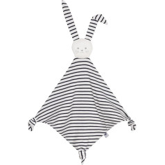 Petit Bateau A0ASG Doudou Unisex Baby Marshmallow/Tuxedo Unique Size, Marshmallow/tuxedo