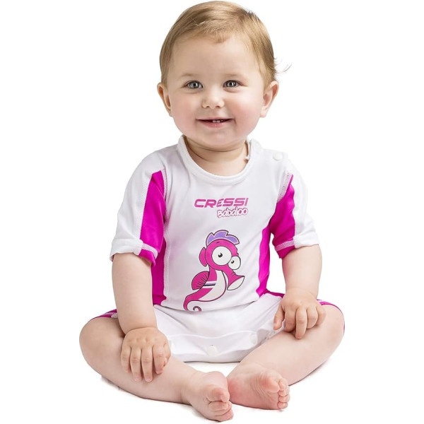 Cressi Pink Babaloo Sun Protection Baby Infant Suit
