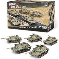 WW3: Magach 6 (Blazer) Platoon (WWIII x5 Plastic)
