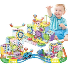 LearnLyrics Gear Toy for Plug-in Gears | Electrical Equipment Building Kit - Creative Rotating Construction Toy for Children Aged 3+