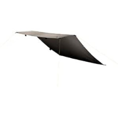 Tatonka Tarp, waterproof tarp made of cotton blend fabric with excellent UV stability, eyelets and tear-off loops - protects against sun, wind and rain