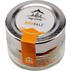 Beer salt - made from handmade Portuguese spring salt, made with probably the best beer in Salzburg