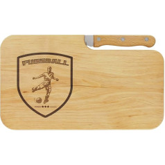 LASERHELD Wooden Bread Board with Engraving 