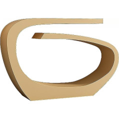 Zxdrybhd Console Table, Entrance Table, Modern Console Table, Behind the Coffee Table, Unique Long Accent Table, for Living Room, Entrance (Gold, XXL)