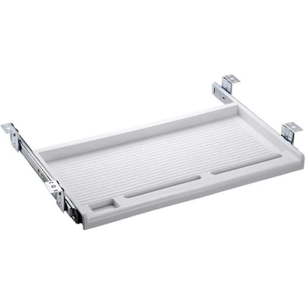 Homdsim Keyboard Tray Drawer Extendable Platforms or Home Office White
