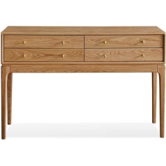 ‎Gliget GLigeT Console Table 47.24 Inch Console Table with 4 Drawers, Hallway Table Made of Wood in Country House Style, Unique Retro Entrance Table, Sofa Table for Living Room, Foyer, Hallway, Entrance Table