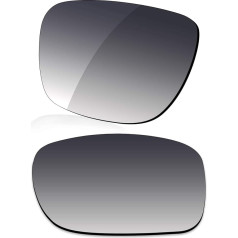 LenzReborn Polarized Lens Replacement for Oakley Triggerman OO9266 Sunglasses - More Options Size One Size - Bright Black - Polarized Mirrored, Bright Black - Polarised Mirrored