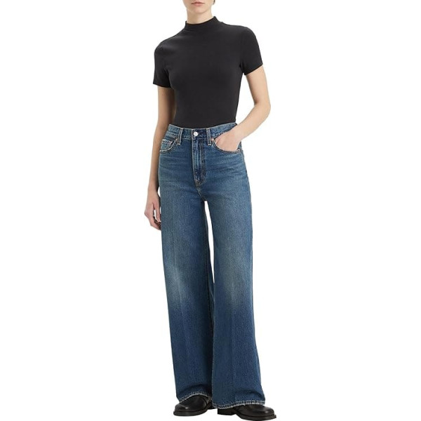Levi's Women's Ribcage Wide Leg Jeans