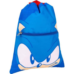 Cerdà Unisex Children's Gym Bag Sonic Backpack, Blue, blue
