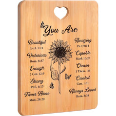 Christian Gifts for Women, Religious Gifts for Women, Best Friend, Unique Gifts for Women, Inspirational Gifts for Women, Motivational Gifts, Cutting Board with