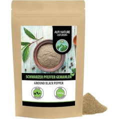 Alpi Nature Ground Black Pepper 1 kg Black Pepper Corns Black Ground