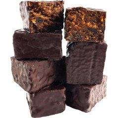 Hallingers Gingerbread Rush Whisky Cherry - 6 Juicy Gingerbread Cubes Handmade (Bag) - Mother's Day Gift & Gift Ideas for Father's Day | Thank You New Year's Eve New Home Recovery