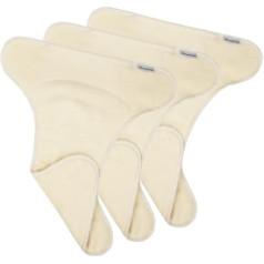 Organic Cotton | Shaped Insert with Bag Set of 3