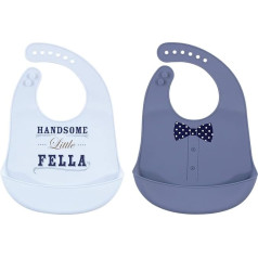 Little Treasure Unisex baby silicone bibs bandana