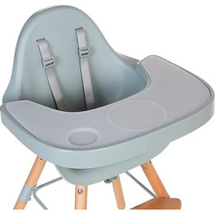 Childhome, Evolu 2 High Chair Dining Board Easy to Install with Silicone Pad Non-Slip Easy to Clean Menze