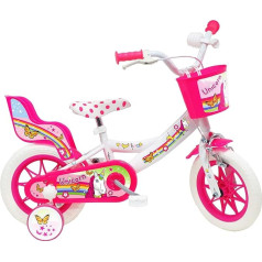 Denver Babies (Boys) 12 Inch Unicorn Bike, White/Pink