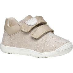 Geox Baby Girl B MACCHIA Girl A Trainers, Beige, 19 EU, beige, 19 UK